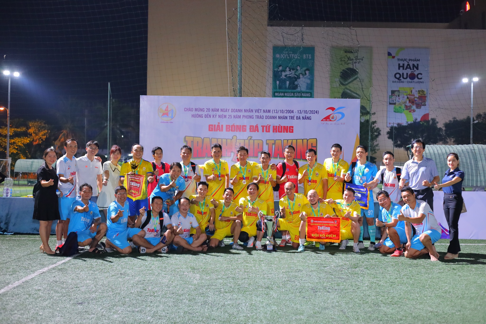 GIẢI BÓNG ĐÁ TỨ HÙNG YBA ĐÀ NẴNG 2024 - TRANH CÚP TAKING